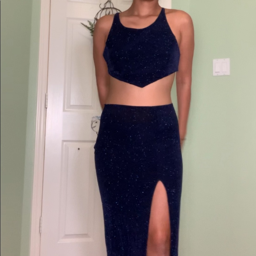 Upcycled sparkly set